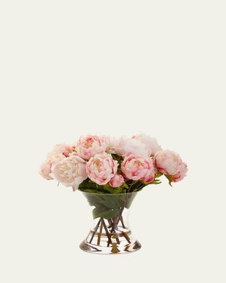 John-Richard Peonies N Pink Faux-Floral Arrangement