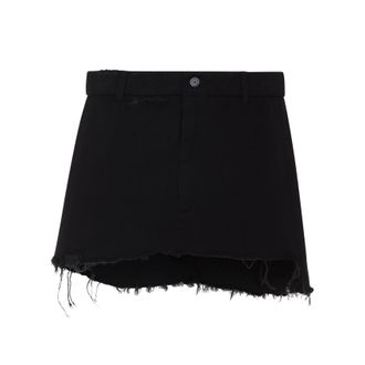 Balenciaga Mini Skirts Black