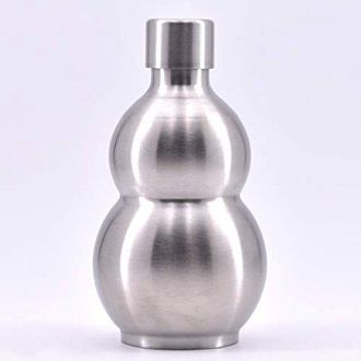 OEM Botella De Vino De Acero Inoxidable Aislada De 500 Ml, Estilo Minimalista, Port&aacute;til, Ligera, Herm&eacute;tica, Pr&aacute;ctica Botella De Vino