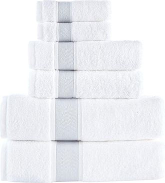 Brooks Brothers Ottoman Rolls 6Pc Towel Set