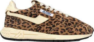 Autry Sneakers, female, Multicolor, Size: 7 US Reelwind Low Leather Sneakers