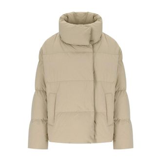 Max Mara Kaiser Down Jacket - Jackets - Mujer - Beige - XS