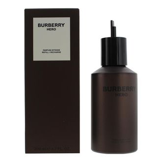 Burberry Mens Hero For Men Parfum Intense 200ml Refill for Him - Black - One Size