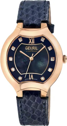 Gevril Group Lugano Mother of Pearl Dial Ladies Watch 11053