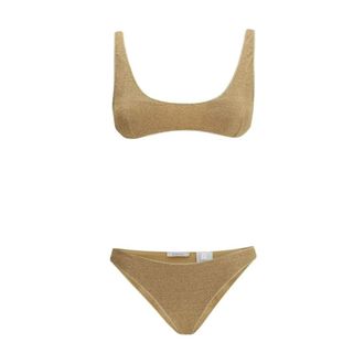 Os&eacute;ree Lumi&egrave;re Sporty Set - Swimwear - Mujer - Amarillo - L