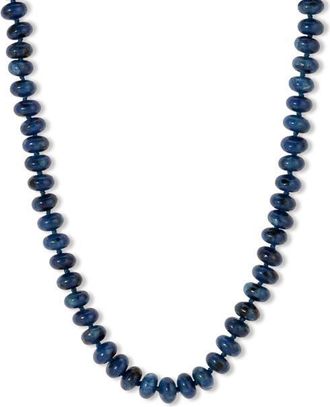 Adina Reyter Dyed Jasper Beaded Necklace in Yellow Gold at Nordstrom, Size 16