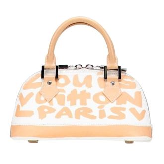 Louis Vuitton Pre-owned Handbags, female, White, Size: ONE SIZE Pre-owned Vintage Handbag