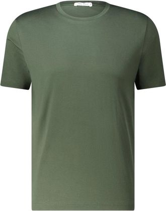 Stefan Brandt T-Shirt - Heren - T-shirts - Groen - L - Katoen - Tops