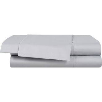 Westpoint Home Restore Cotton & Tencel Lyocell Sateen Sheet Set in Grey at Nordstrom Rack, Size Full