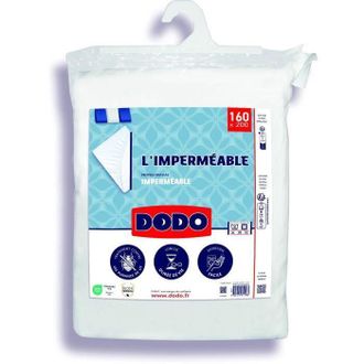 Dodo Protector De Colch&oacute;n Impermeable - Dodo - 160 X 200 Cm - Algod&oacute;n Y Poli&eacute;ster - Antipolillas