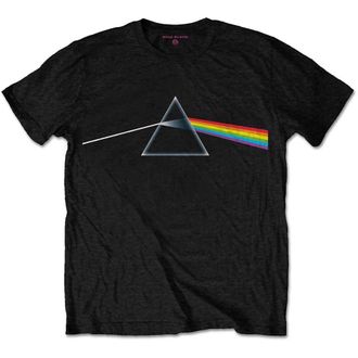 Rockoff Trade Pink Floyd Dark Side of The Moon Album Official Tee T-Shirt Mens Unisex (X-Large) Black