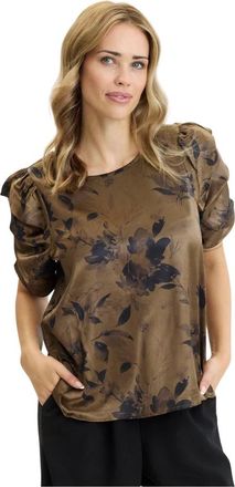 In Front Bluse - - Blouses & Shirts - Donna - Beige - S