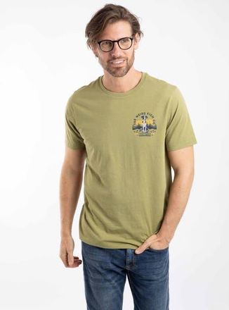 Weird Fish Dog Trails Back Print Graphic T-Shirt in Washedoak at Nordstrom, Size Xxx-Large