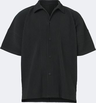 Homme Pliss&eacute; Issey Miyake Homme Pliss&eacute; Issey Miyake Camisa Monthly Colors: August plisada