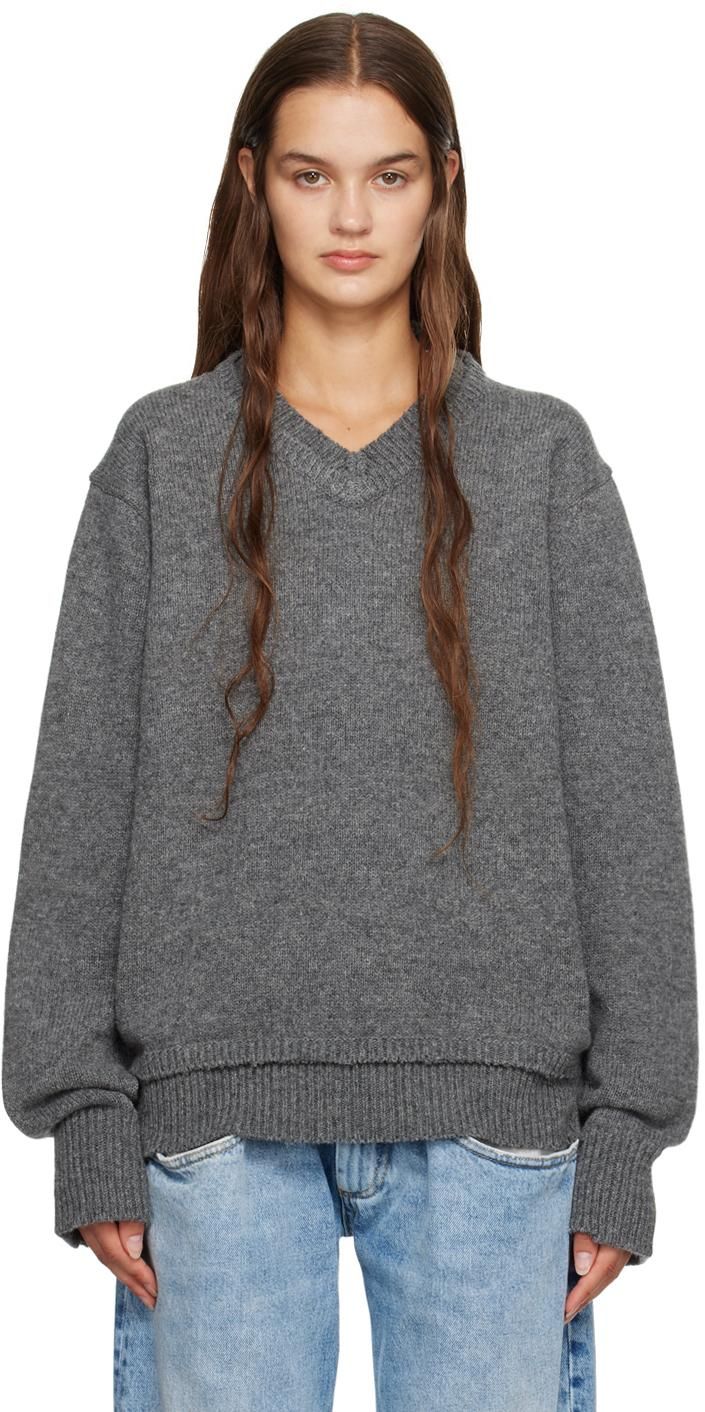 Women's Maison Margiela V-Neck Sweaters - up to −76% | Stylight Women's Maison Margiela V-Neck Sweaters - up to −76% | Stylight