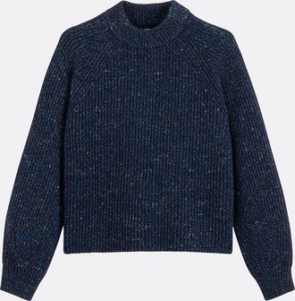 La Redoute Collections Trui met ronde hals, in grof tricot