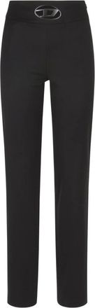 Diesel Dames, Broeken, Zwart, Maat: 2XS Wol