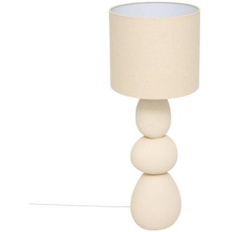 Atmosphera Lampada da terra alitha beige h100cm - Atmosphera cr&eacute;ateur dint&eacute;rieur