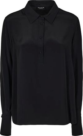 Dondup Top met knopen - Zwart