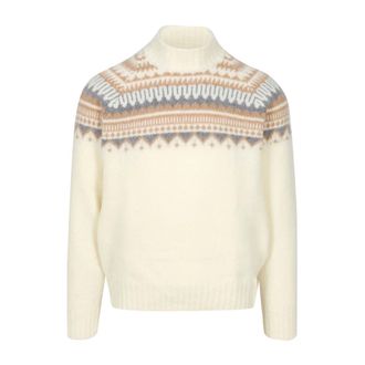 Gran Sasso Heren, Truien, Beige, Maat: 2XL Wol