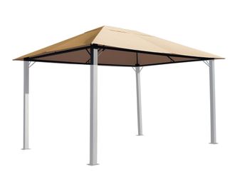 Quick-Star Ersatzdach F&uuml;r Pavillon Paris 3x4m Pavillondach Sand
