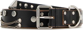 Prada Black Leather Belt