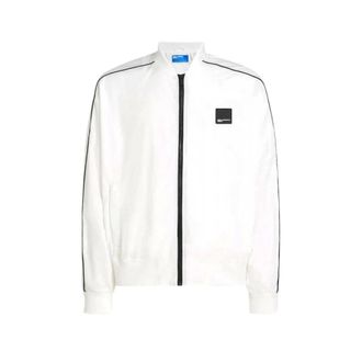 Karl Lagerfeld Lightweight Bomber Jacket - male - Karl Lagerfeld - Zip-throughs - White - L - Sweatshirts & Hoodies