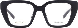 Gucci Demo Cat Eye Ladies Eyeglasses GG2028O 001 50
