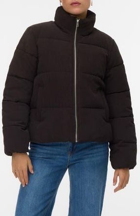 Vero Moda Debra Short Jacket in Chocolate Torte at Nordstrom Rack, Size X-Small