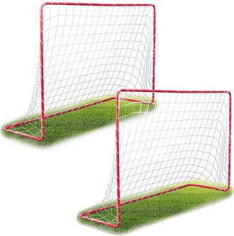 OEM Porter&iacute;a De F&uacute;tbol Grande Juego De 2 Neo-sport 183 X 122 X 61 Cm
