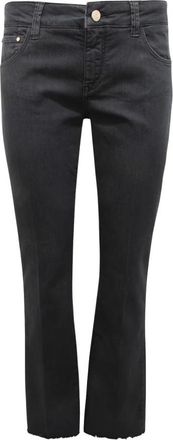 Emma & Gaia 19Rp 222 Denim Broeken - Dames - Flared Jeans - Zwart - W28 - Denim - Jeans