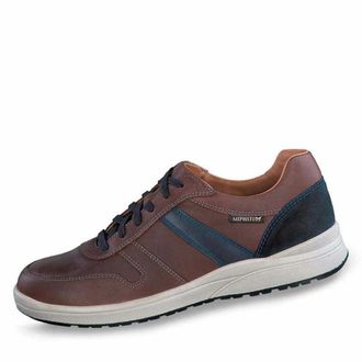 Mephisto Sneakers - Heren - Schoenen - Bruin - Maat: 42 EU Leer