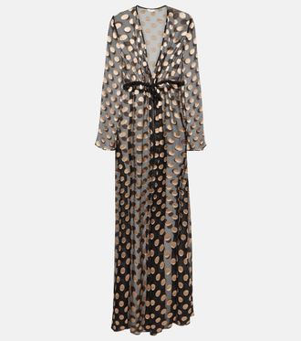 Alexandra Miro Aurelia printed gown