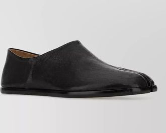 Maison Margiela leather tabi mules