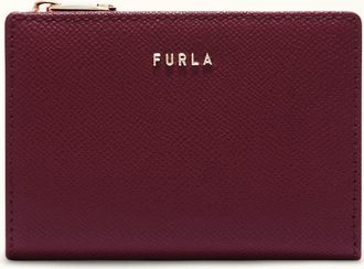 Furla Classic Bi-fold Wallet S Ribes G Red Andromeda Calf Leather Woman