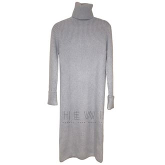 Loro Piana Baby Cashmere Knit Roll Neck Dress Size S