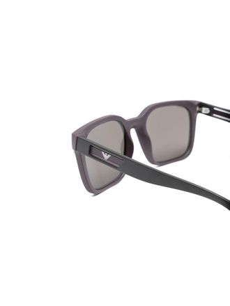 Emporio Armani Tinted-Lens Sunglasses - Burgundy