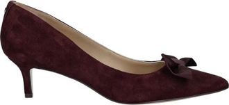 Ralph Lauren Schoenen, Dames, Bruin, 40 EU, Leer, Adrienne Bow Pumps