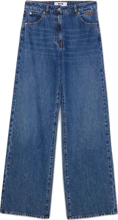 Msgm Mujer, Vaqueros, Azul, Talla: 2XS