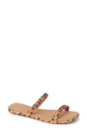 Reef Water Willow Marina Slide Sandal in Leopard at Nordstrom, Size 8