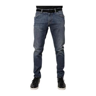 Dolce & Gabbana Slim Fit Jeans, male, Blue, 2XL, Skinny Denim Jeans