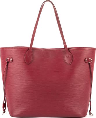 Louis Vuitton Pre-owned Womens Neverfull Shoulder Bag - Red - One Size