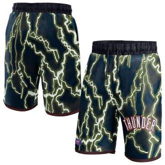NBA Unisex NBA & KidSuper Studios by Fanatics Black Oklahoma City Thunder Hometown Shorts at Nordstrom, Size Xx-Large