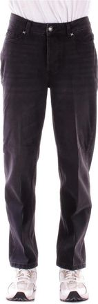 John Richmond Uma 25021Jedenim Straight Jeans - Heren - Regular Fit Jeans - Zwart - W37 - Denim - Jeans