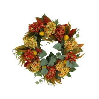 Creative Displays Inc. Fall Wreath w/ Hydrangea and Ivy