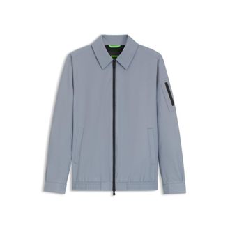 BOSS Water-repellent jacket in stretch material