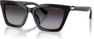 Emporio Armani unisex, Accessoires, Zwart, Maat: 54 MM