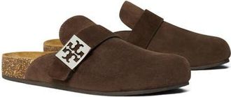 Tory Burch Mellow Mule in Dark Cocoa/silver at Nordstrom, Size 8