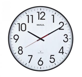 Maul Reloj De Pared Climb &Oslash; 470 Mm De Pl&aacute;stico Marco Negro