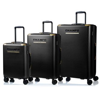 Champs Luggage Luxe II / 3-Piece Luggage Set